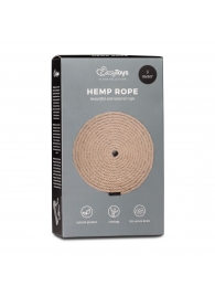Пеньковая веревка для связывания Hemp Rope - 5 м. - Easy toys - купить с доставкой в Кирове