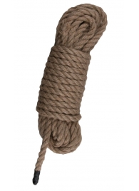 Пеньковая веревка для связывания Hemp Rope - 5 м. - Easy toys - купить с доставкой в Кирове