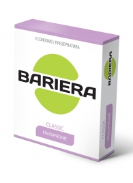 Классические презервативы Bariera Classic - 3 шт. - Bariera - купить с доставкой в Кирове