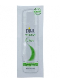 Лубрикант на водной основе pjur WOMAN Aloe - 2 мл. - Pjur - купить с доставкой в Кирове