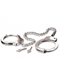 Металлические наручники Metal Leg Cuffs - Pipedream - купить с доставкой в Кирове