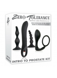 Набор стимуляторов простаты Intro To Prostate Kit - Zero Tolerance - в Кирове купить с доставкой
