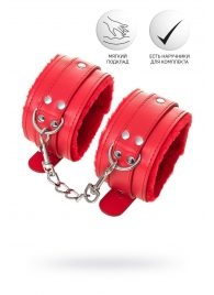Красные оковы Anonymo из искусственной кожи - ToyFa - купить с доставкой в Кирове