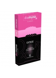 Презервативы с точками и рёбрышками DOMINO Classic Extase - 6 шт. - Domino - купить с доставкой в Кирове