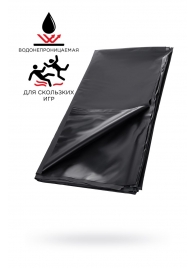Черная простыня для секса из ПВХ - 220 х 200 см. - ToyFa - купить с доставкой в Кирове