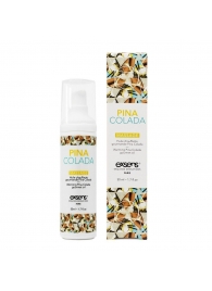 Разогревающее массажное масло с ароматом пина колада Gourmet Pina Colada - 50 мл. - Exsens - купить с доставкой в Кирове