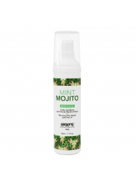 Разогревающее массажное масло с ароматом мохито Gourmet Mint Mojito - 50 мл. - Exsens - купить с доставкой в Кирове