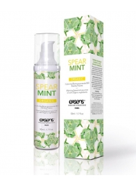 Разогревающее массажное масло Gourmet Spearmint Organic с органическими ингредиентами - 50 мл. - Exsens - купить с доставкой в Кирове