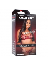 Мастурбатор-вагина Karlee Grey ULTRASKYN Pocket Pussy - Doc Johnson - в Кирове купить с доставкой