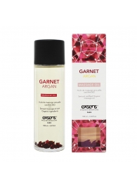 Органическое массажное масло GARNET ARGAN - 100 мл. - Exsens - купить с доставкой в Кирове