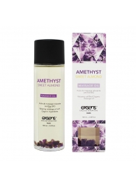 Органическое массажное масло AMETHYST SWEET ALMOND - 100 мл. - Exsens - купить с доставкой в Кирове