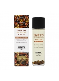 Органическое массажное масло TIGER EYE MACADAMIA - 100 мл. - Exsens - купить с доставкой в Кирове