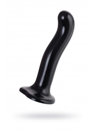 Черный стимулятор для пар P G-Spot Dildo Size M - 18 см. - Strap-on-me - в Кирове купить с доставкой