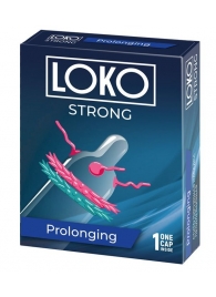 Стимулирующая насадка на пенис LOKO STRONG с продлевающим эффектом - Sitabella - в Кирове купить с доставкой