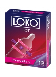 Стимулирующая насадка на пенис LOKO HOT с возбуждающим эффектом - Sitabella - в Кирове купить с доставкой