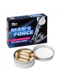 Пищевой концентрат для мужчин MANS FORCE  - 12 капсул - Sitabella - купить с доставкой в Кирове