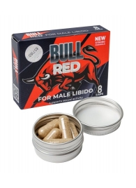 Пищевой концентрат для мужчин BULL RED - 8 капсул - Sitabella - купить с доставкой в Кирове