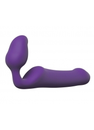 Фиолетовый безремневой страпон Queens L - Adrien Lastic - купить с доставкой в Кирове