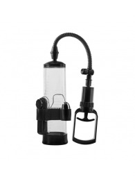 Прозрачная вакуумная помпа с вибрацией Vibrating Penis Pump - Dream Toys - в Кирове купить с доставкой