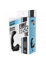 Черный вибромассажер простаты FantASStic Vibrating Prostate Massager - 11,3 см. - Dream Toys - в Кирове купить с доставкой