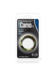 Эрекционное кольцо камуфляжной расцветки Silicone Camo Cock Ring - Blush Novelties - в Кирове купить с доставкой