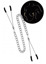 Регулируемые зажимы для сосков Sweet Caress Nipple Chain - Sweet Caress - купить с доставкой в Кирове