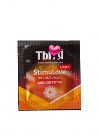 Разогревающий гель-лубрикант Stimulove Light в одноразовой упаковке - 4 гр. - Биоритм - купить с доставкой в Кирове