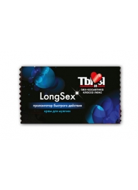Пролонгирующий крем LongSex в одноразовой упаковке - 1,5 гр. - Биоритм - купить с доставкой в Кирове