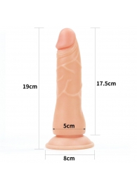 Женский страпон Easy Strapon Set 7.5 - 19 см. - Lovetoy - купить с доставкой в Кирове