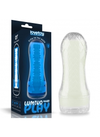Светящийся в темноте мастурбатор Lumino Play Masturbator Ribbed - Lovetoy - в Кирове купить с доставкой