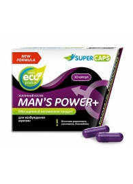 Возбуждающее средство для мужчин Mans Power plus - 10 капсул (0,35 гр.) +1 в подарок - SuperCaps - купить с доставкой в Кирове