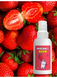 Универсальная смазка с ароматом клубники  Москва Вкусная  - 100 мл. - Москва - купить с доставкой в Кирове