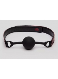 Кляп-шар на двусторонних ремешках Reversible Silicone Ball Gag - Fifty Shades of Grey - купить с доставкой в Кирове