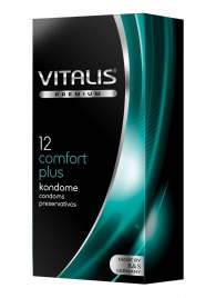 Контурные презервативы VITALIS PREMIUM comfort plus - 12 шт. - Vitalis - купить с доставкой в Кирове
