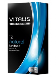 Классические презервативы VITALIS PREMIUM natural - 12 шт. - Vitalis - купить с доставкой в Кирове