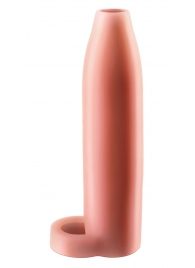 Телесная насадка Real Feel Enhancer XL - 17 см. - Pipedream - в Кирове купить с доставкой
