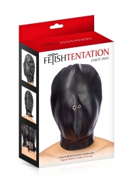 Маска-шлем на голову с отверстиями для дыхания - Fetish Tentation - купить с доставкой в Кирове