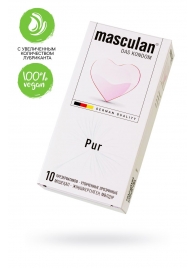 Супертонкие презервативы Masculan Pur - 10 шт. - Masculan - купить с доставкой в Кирове