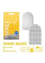 Карманный мастурбатор Spark Beads - Tenga - в Кирове купить с доставкой