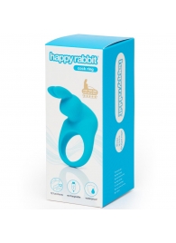 Голубое эрекционное виброкольцо Happy Rabbit Rechargeable Rabbit Cock Ring - Happy Rabbit - в Кирове купить с доставкой