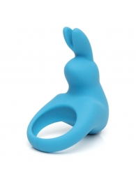 Голубое эрекционное виброкольцо Happy Rabbit Rechargeable Rabbit Cock Ring - Happy Rabbit - в Кирове купить с доставкой