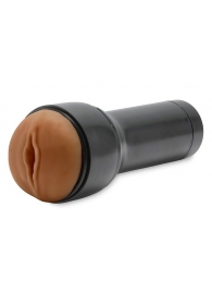 Коричневый мастурбатор-вагина Feel Stroker - Kiiroo - в Кирове купить с доставкой