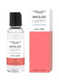 Смазка на силиконовой основе Mixgliss Happy - 50 мл. - Mixgliss - купить с доставкой в Кирове