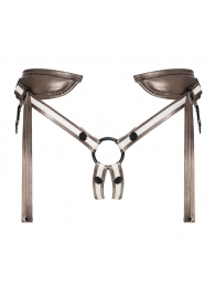 Бронзовый пояс для насадок Desirous Harness - Strap-on-me - купить с доставкой в Кирове