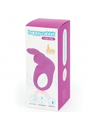 Фиолетовое эрекционное виброкольцо Happy Rabbit Rechargeable Rabbit Cock Ring - Happy Rabbit - в Кирове купить с доставкой