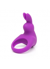 Фиолетовое эрекционное виброкольцо Happy Rabbit Rechargeable Rabbit Cock Ring - Happy Rabbit - в Кирове купить с доставкой
