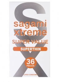 Ультратонкие презервативы Sagami Xtreme Superthin - 36 шт. - Sagami - купить с доставкой в Кирове