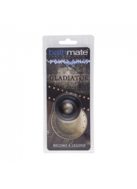 Чёрное эрекционное кольцо Gladiator - Bathmate - в Кирове купить с доставкой
