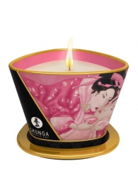 Массажная свеча Rose Petals с ароматом розы - 170 мл. - Shunga - купить с доставкой в Кирове