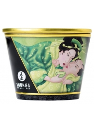 Массажная свеча Exotic Green Tea с ароматом зелёного чая - 170 мл. - Shunga - купить с доставкой в Кирове
